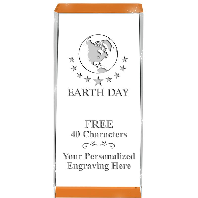 4.5" SPOTLIGHT ORANGE CRYSTAL