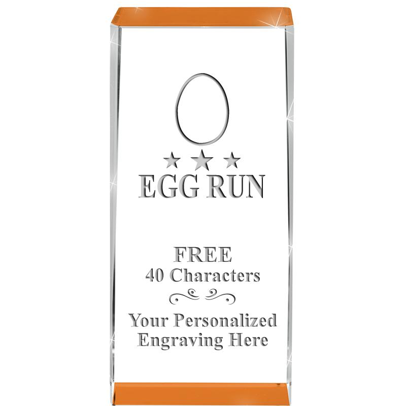 4.5" SPOTLIGHT ORANGE CRYSTAL