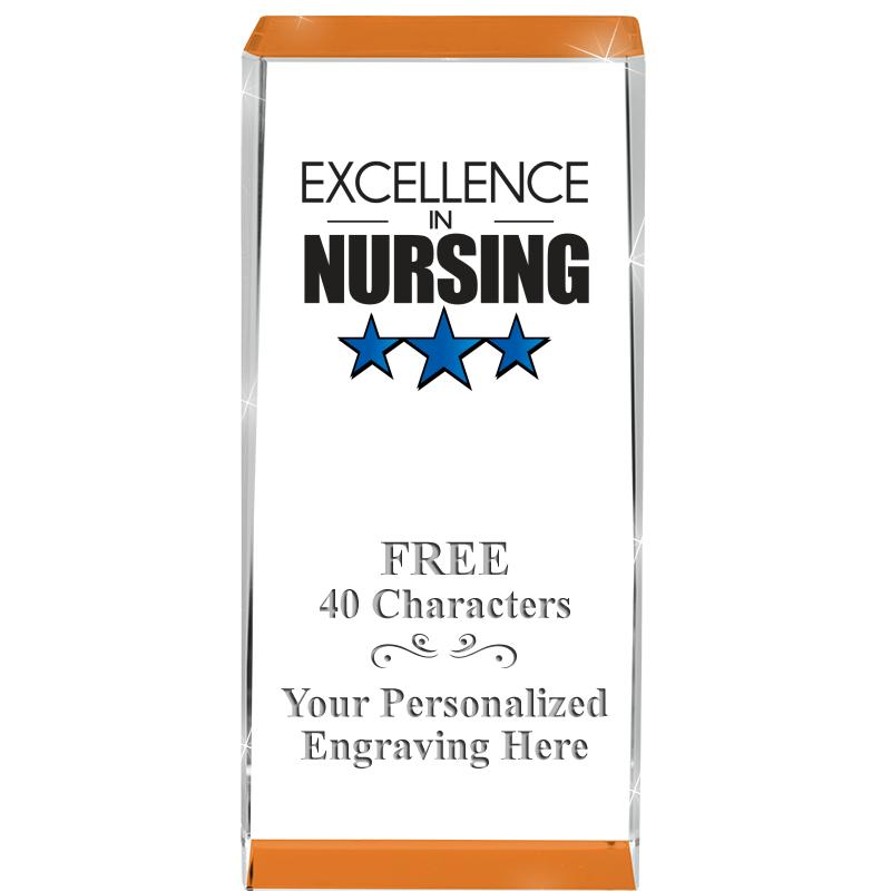 4.5" SPOTLIGHT ORANGE CRYSTAL