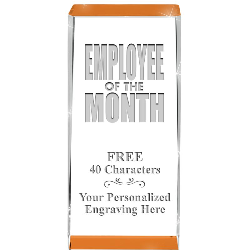 4.5" SPOTLIGHT ORANGE CRYSTAL