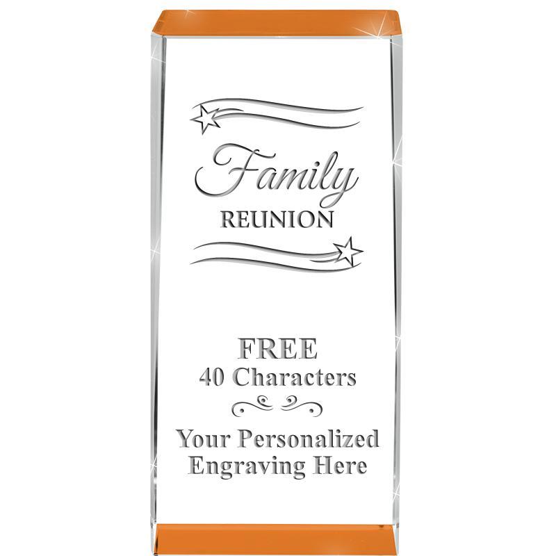 4.5" SPOTLIGHT ORANGE CRYSTAL