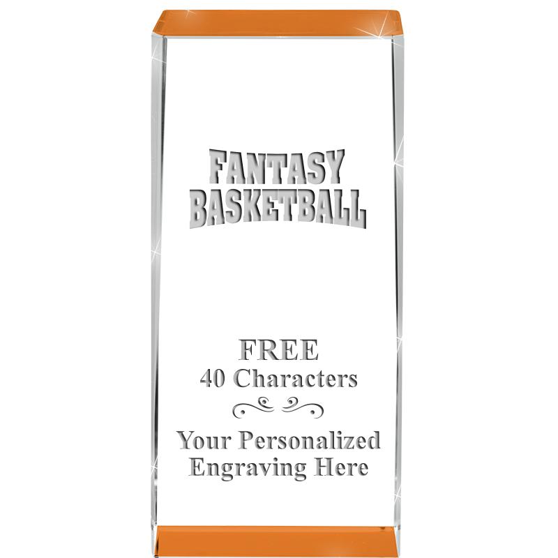 4.5" SPOTLIGHT ORANGE CRYSTAL