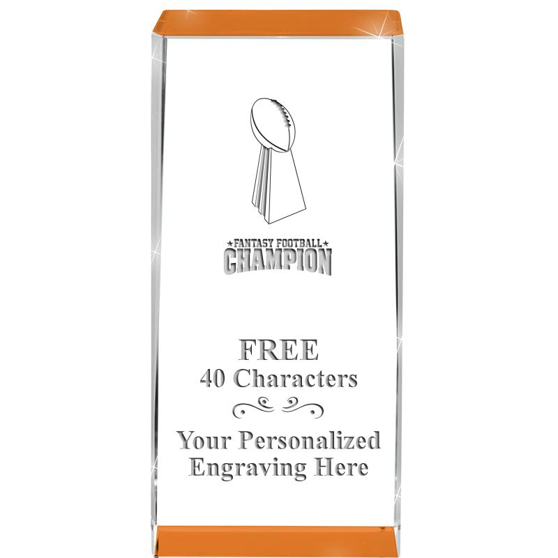 4.5" SPOTLIGHT ORANGE CRYSTAL