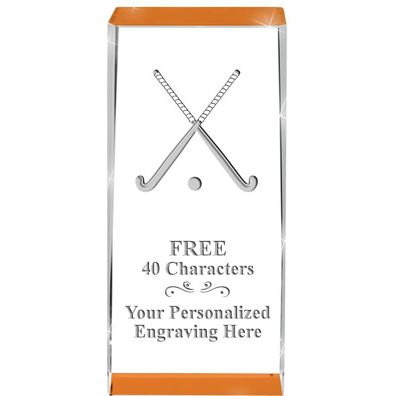 4.5" SPOTLIGHT ORANGE CRYSTAL