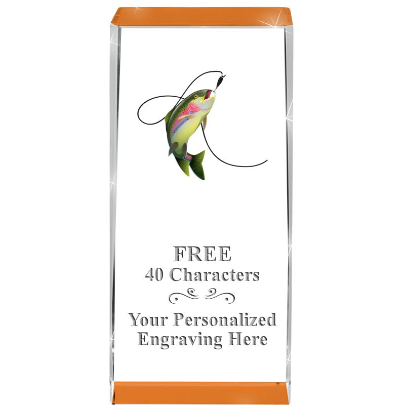 4.5" SPOTLIGHT ORANGE CRYSTAL