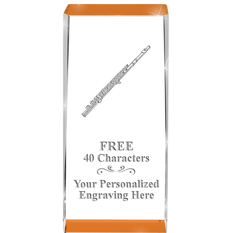 4.5" SPOTLIGHT ORANGE CRYSTAL