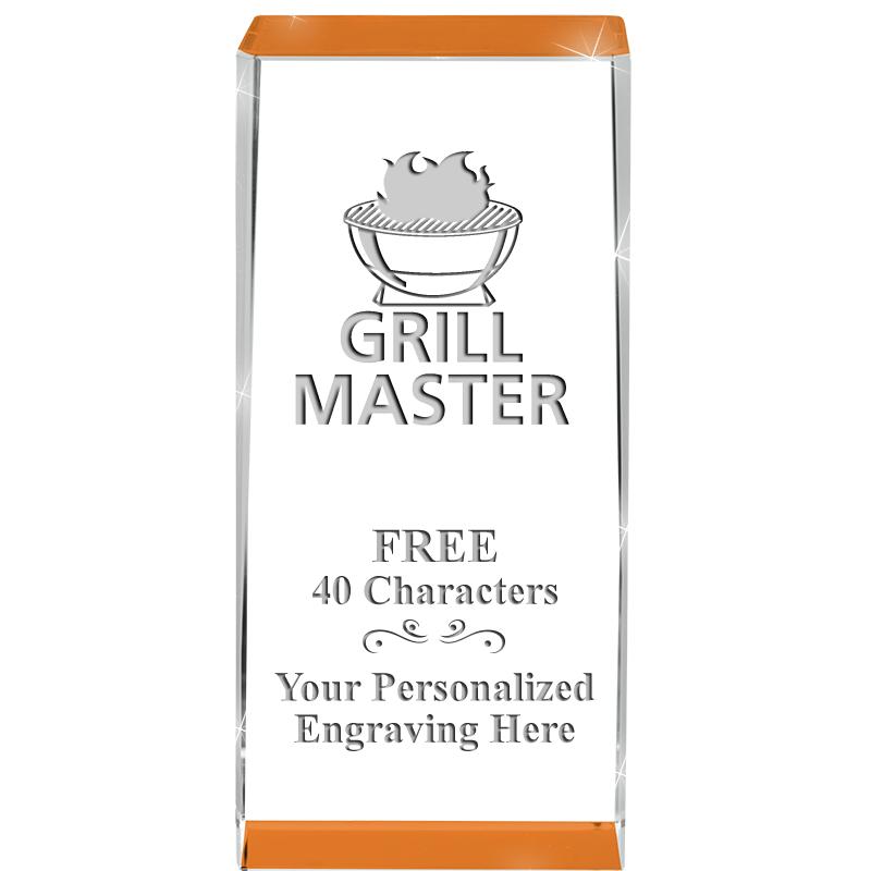 4.5" SPOTLIGHT ORANGE CRYSTAL