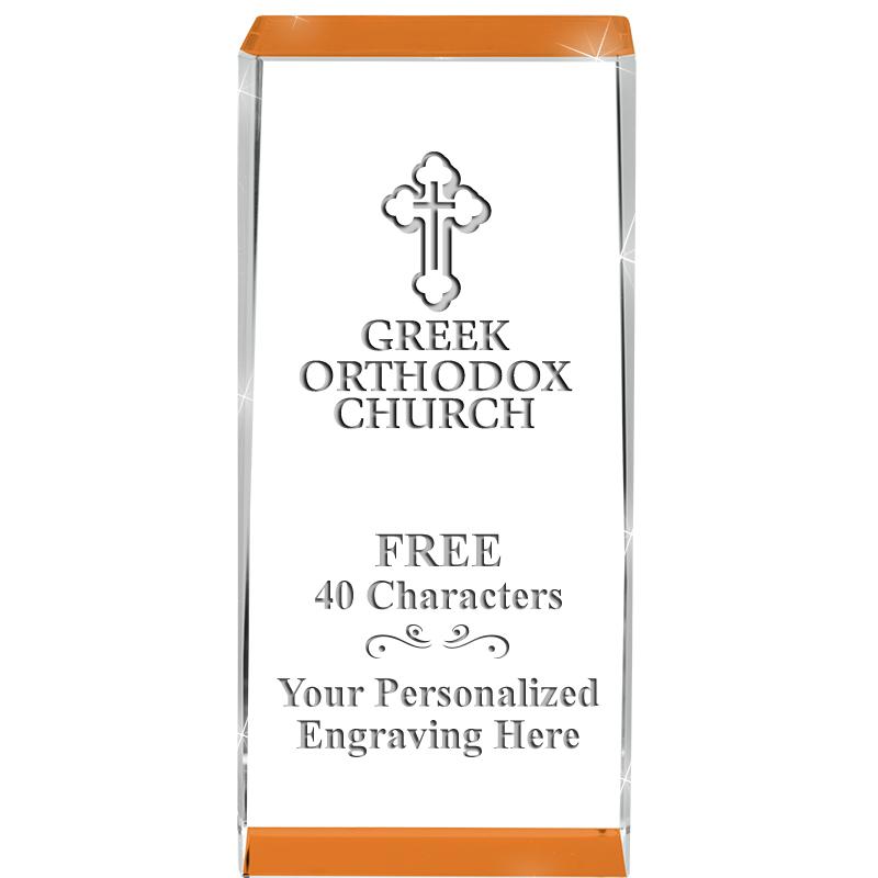 4.5" SPOTLIGHT ORANGE CRYSTAL