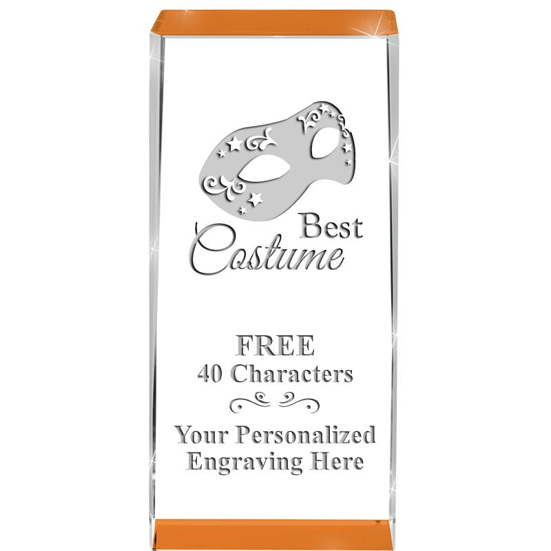 4.5" SPOTLIGHT ORANGE CRYSTAL