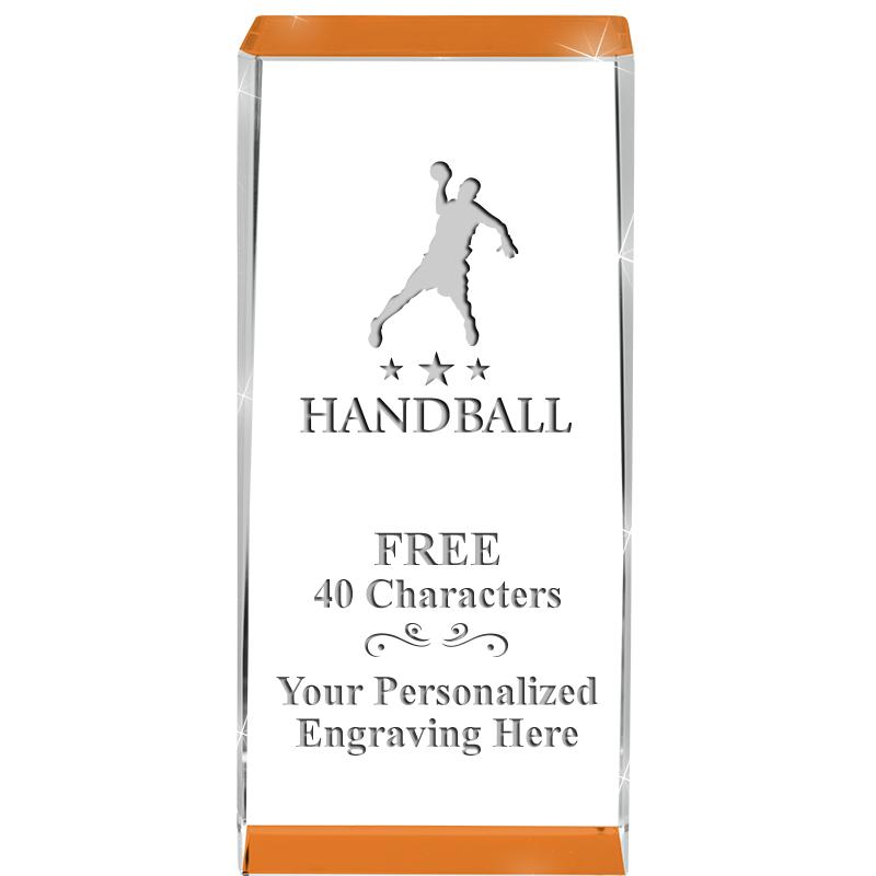 4.5" SPOTLIGHT ORANGE CRYSTAL