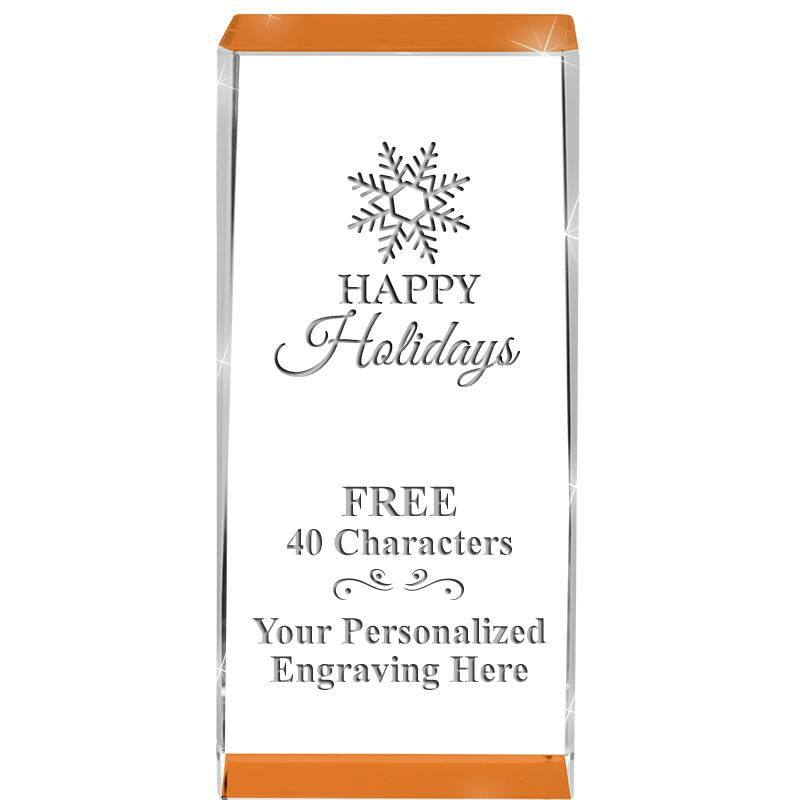 4.5" SPOTLIGHT ORANGE CRYSTAL