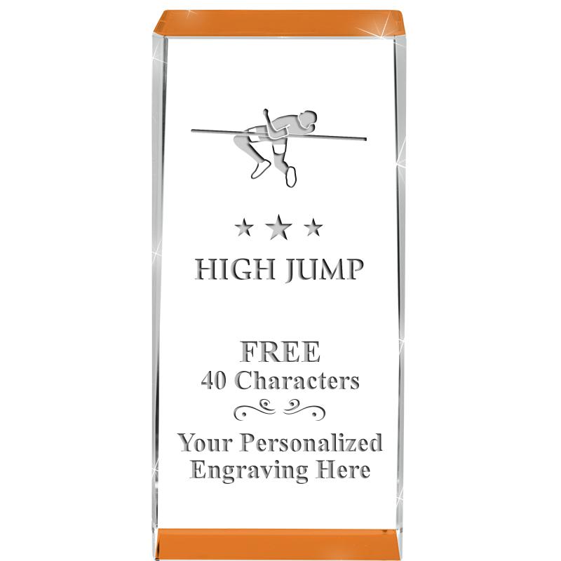 4.5" SPOTLIGHT ORANGE CRYSTAL