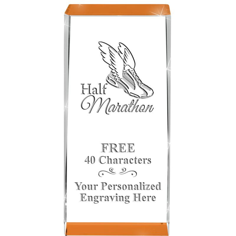 4.5" SPOTLIGHT ORANGE CRYSTAL