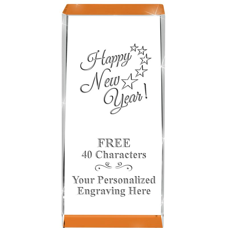 4.5" SPOTLIGHT ORANGE CRYSTAL