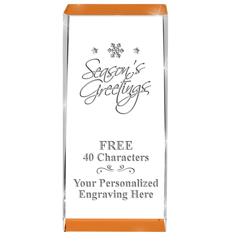 4.5" SPOTLIGHT ORANGE CRYSTAL