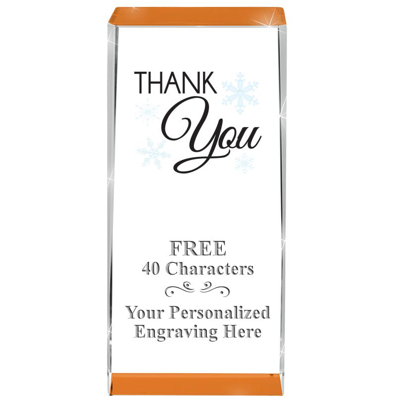 4.5" SPOTLIGHT ORANGE CRYSTAL