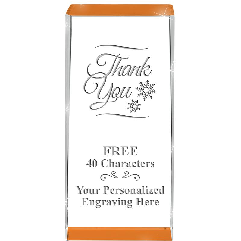 4.5" SPOTLIGHT ORANGE CRYSTAL