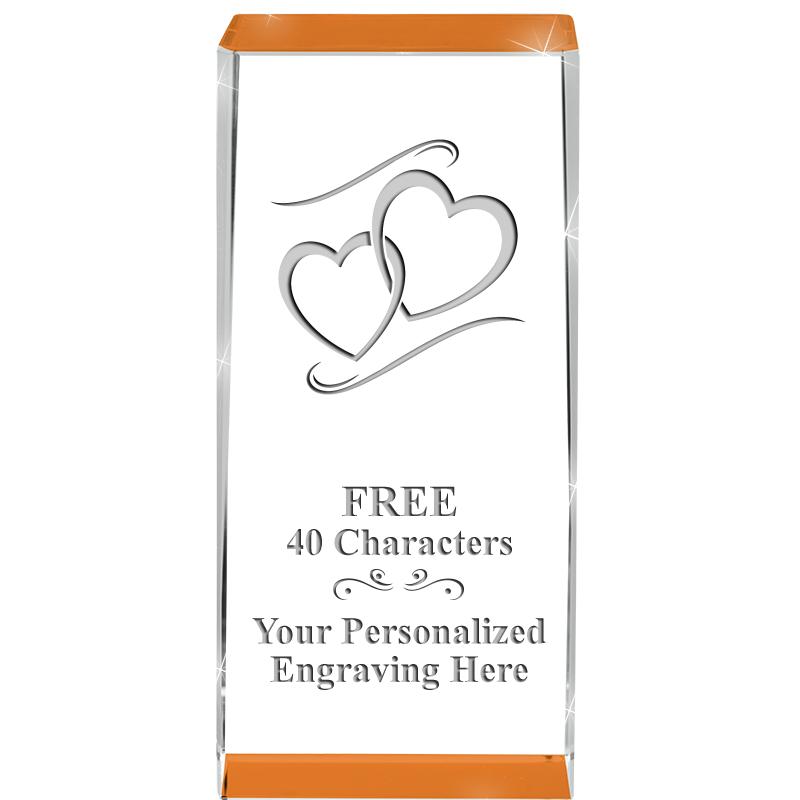 4.5" SPOTLIGHT ORANGE CRYSTAL