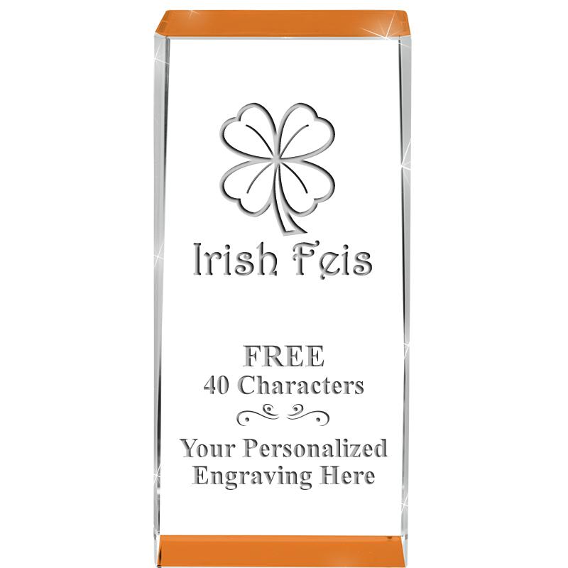 4.5" SPOTLIGHT ORANGE CRYSTAL