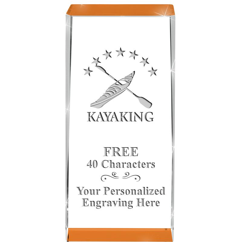 4.5" SPOTLIGHT ORANGE CRYSTAL