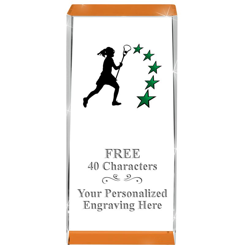 4.5" SPOTLIGHT ORANGE CRYSTAL