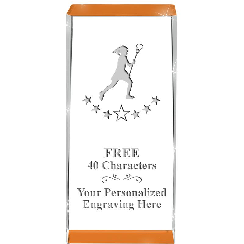 4.5" SPOTLIGHT ORANGE CRYSTAL