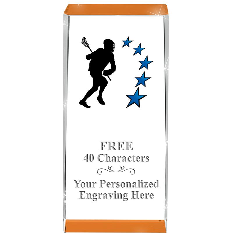 4.5" SPOTLIGHT ORANGE CRYSTAL