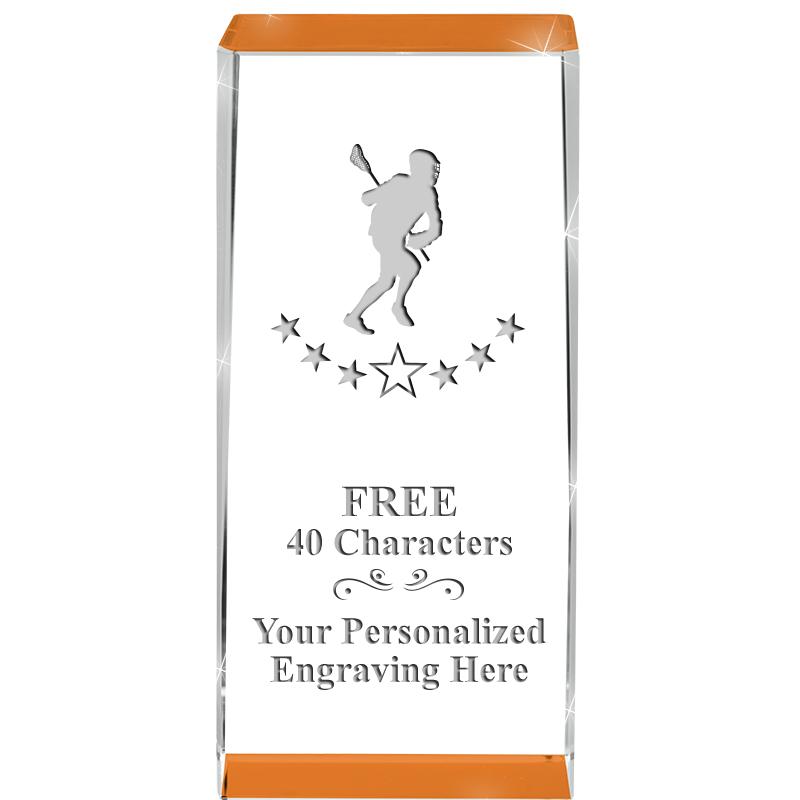 4.5" SPOTLIGHT ORANGE CRYSTAL