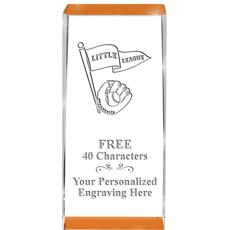 4.5" SPOTLIGHT ORANGE CRYSTAL