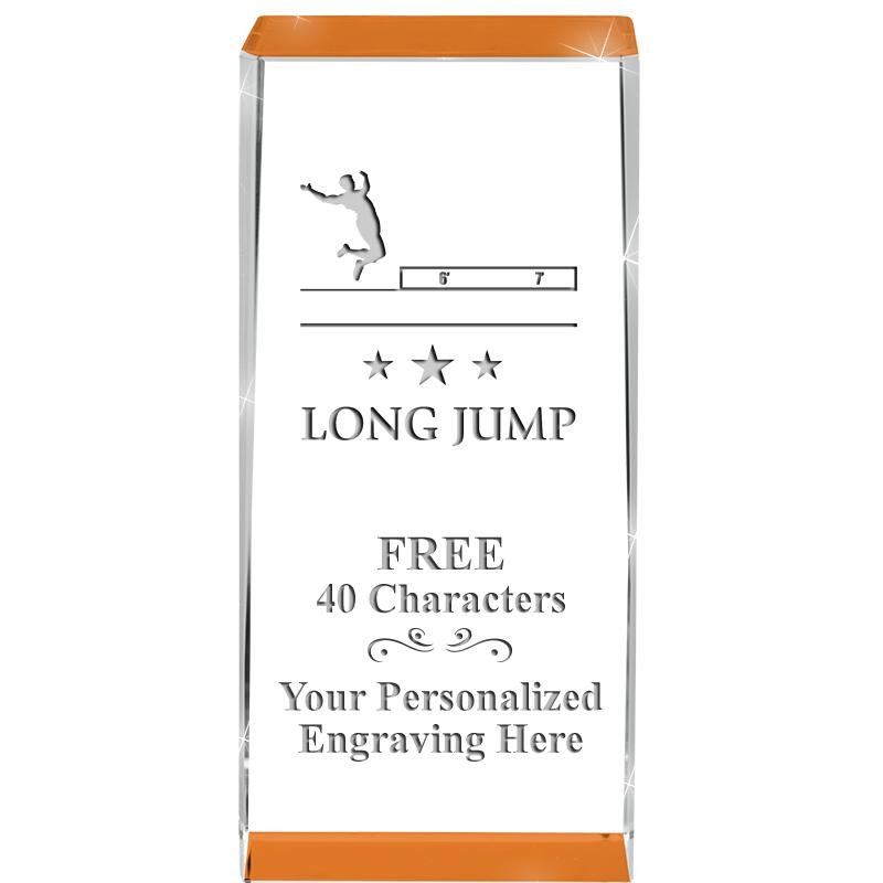 4.5" SPOTLIGHT ORANGE CRYSTAL