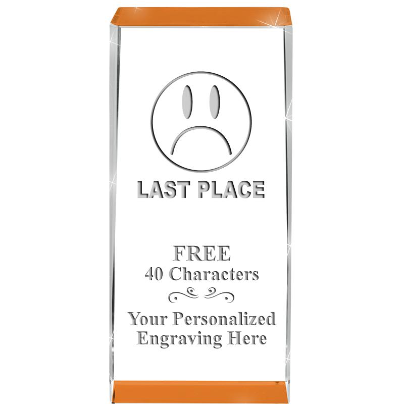 4.5" SPOTLIGHT ORANGE CRYSTAL