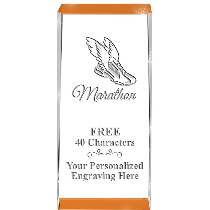 4.5" SPOTLIGHT ORANGE CRYSTAL