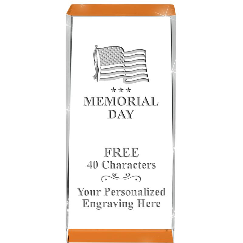 4.5" SPOTLIGHT ORANGE CRYSTAL