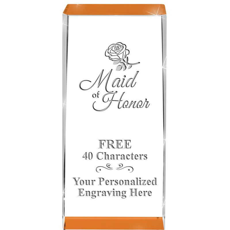 4.5" SPOTLIGHT ORANGE CRYSTAL