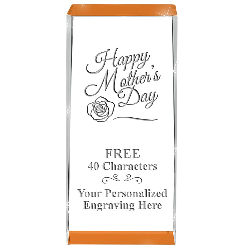 4.5" SPOTLIGHT ORANGE CRYSTAL