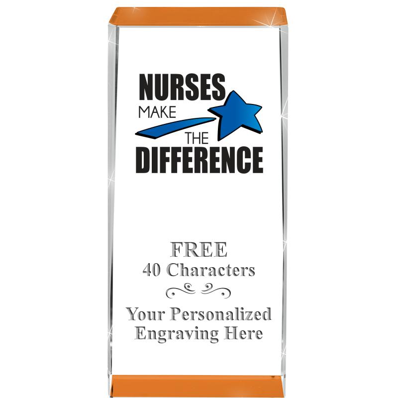 4.5" SPOTLIGHT ORANGE CRYSTAL