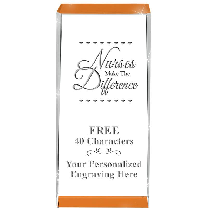 4.5" SPOTLIGHT ORANGE CRYSTAL