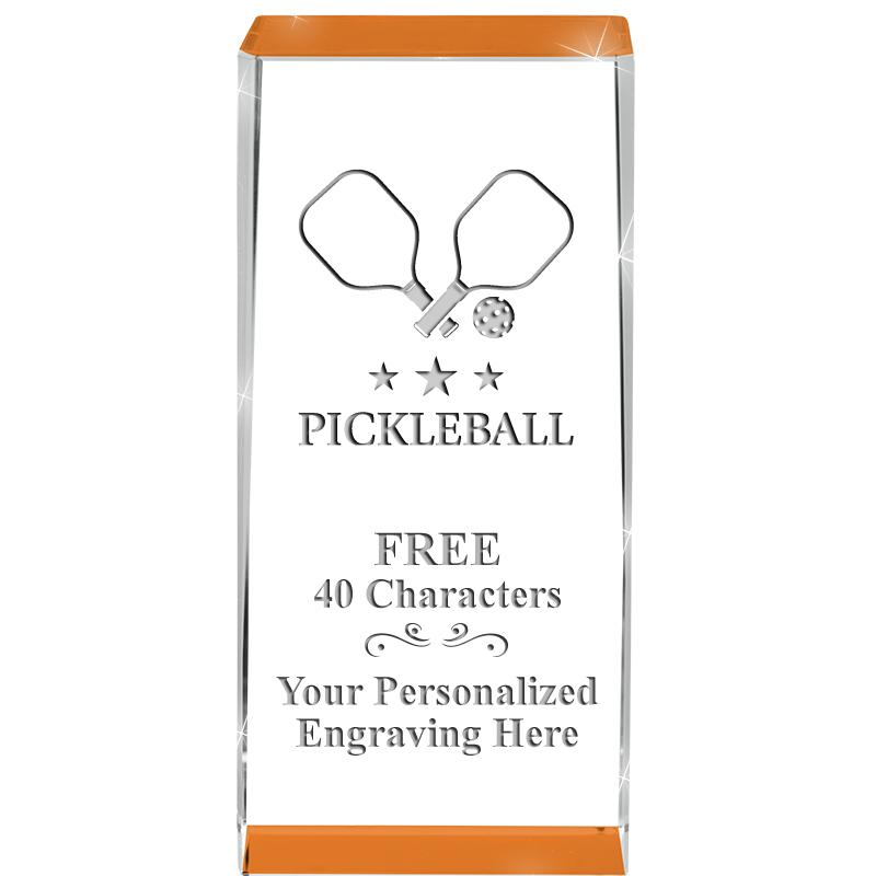 4.5" SPOTLIGHT ORANGE CRYSTAL