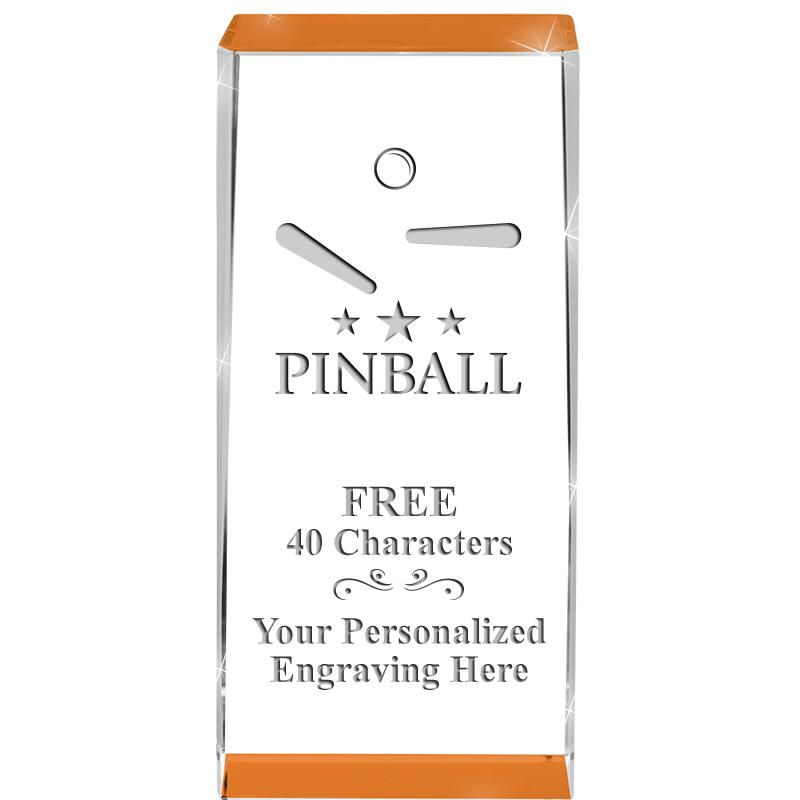 4.5" SPOTLIGHT ORANGE CRYSTAL