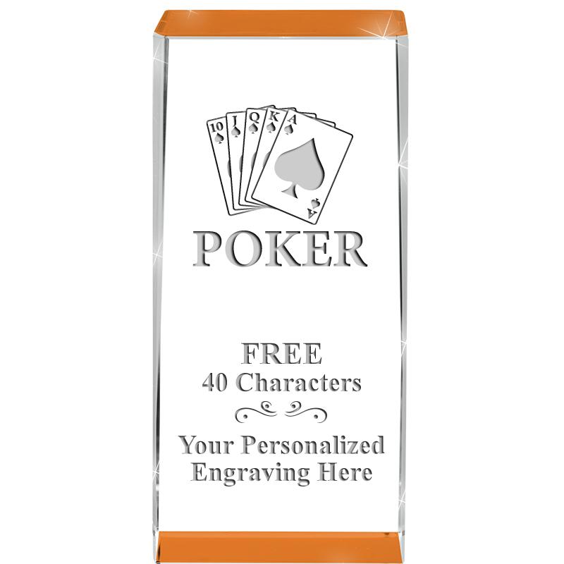 4.5" SPOTLIGHT ORANGE CRYSTAL