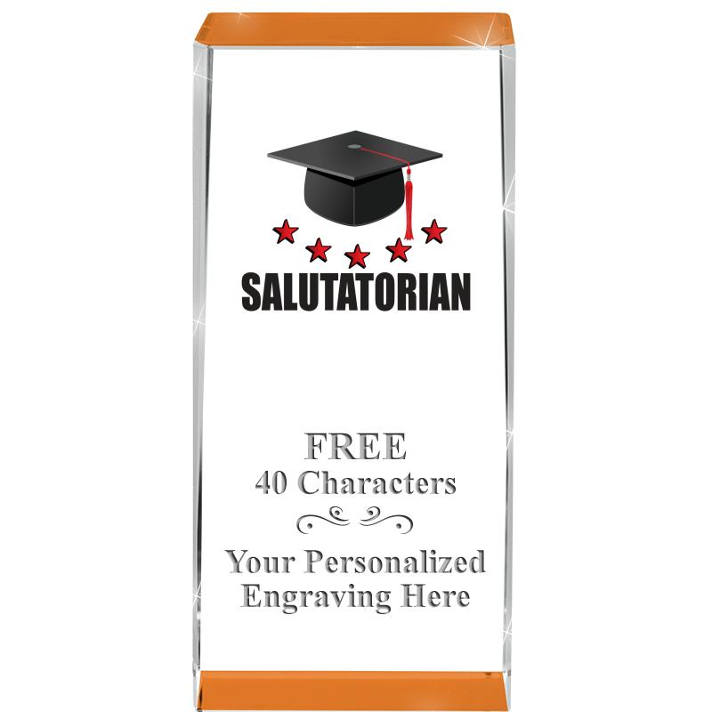 4.5" SPOTLIGHT ORANGE CRYSTAL