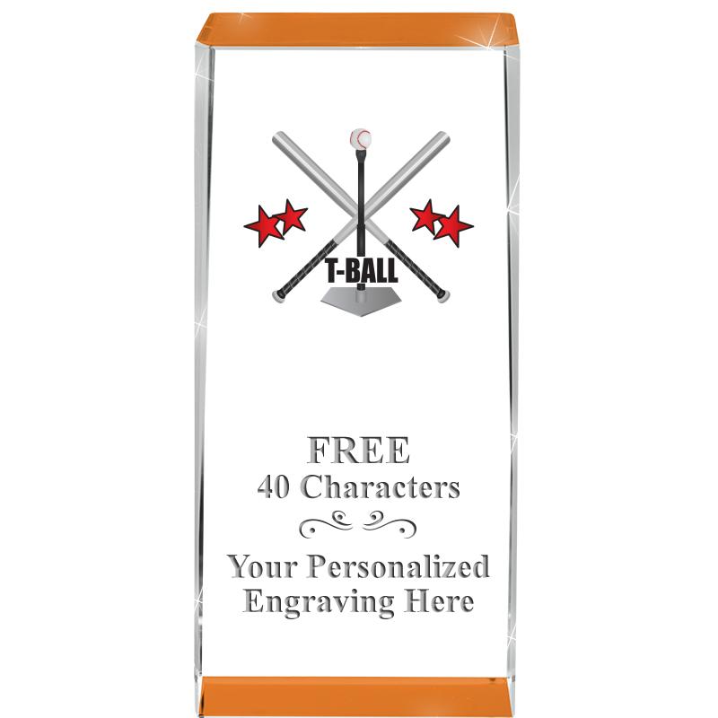 4.5" SPOTLIGHT ORANGE CRYSTAL