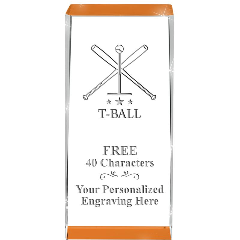 4.5" SPOTLIGHT ORANGE CRYSTAL