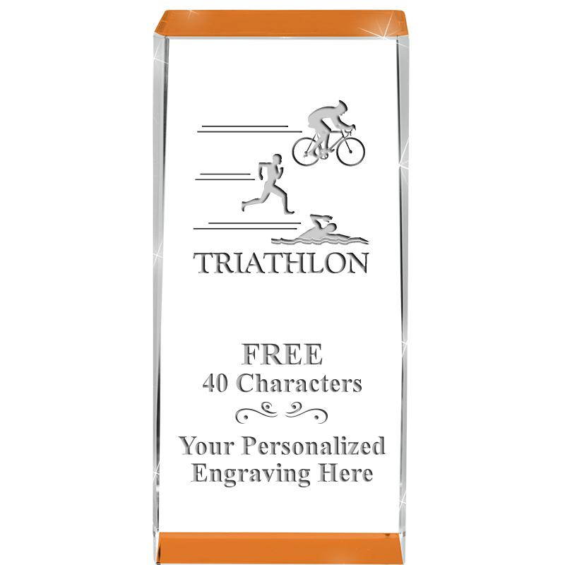 4.5" SPOTLIGHT ORANGE CRYSTAL