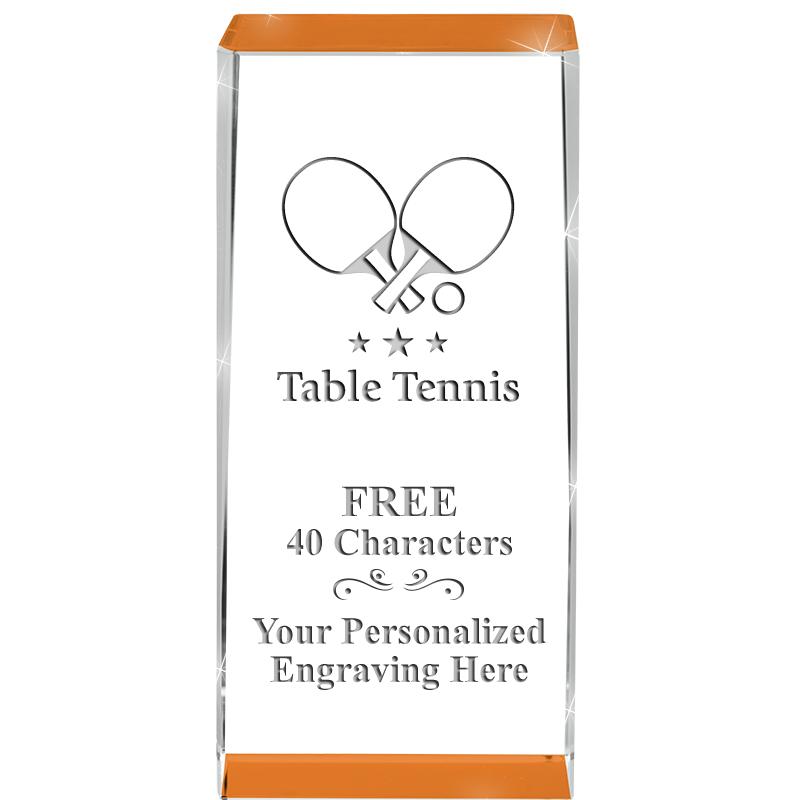 4.5" SPOTLIGHT ORANGE CRYSTAL