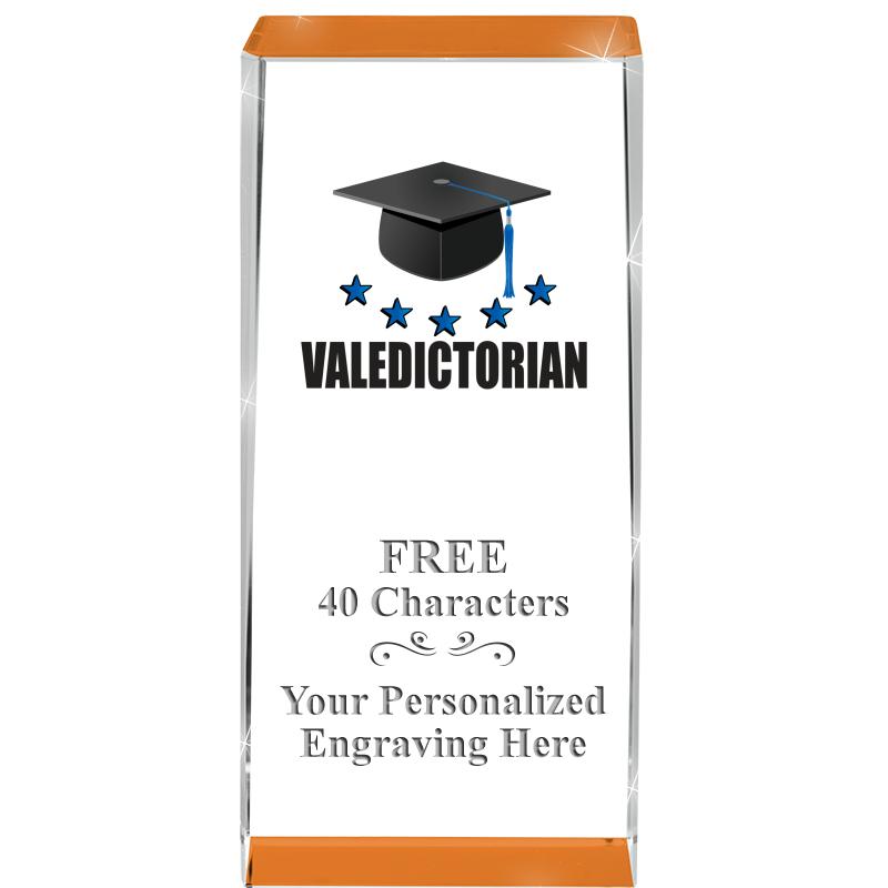 4.5" SPOTLIGHT ORANGE CRYSTAL