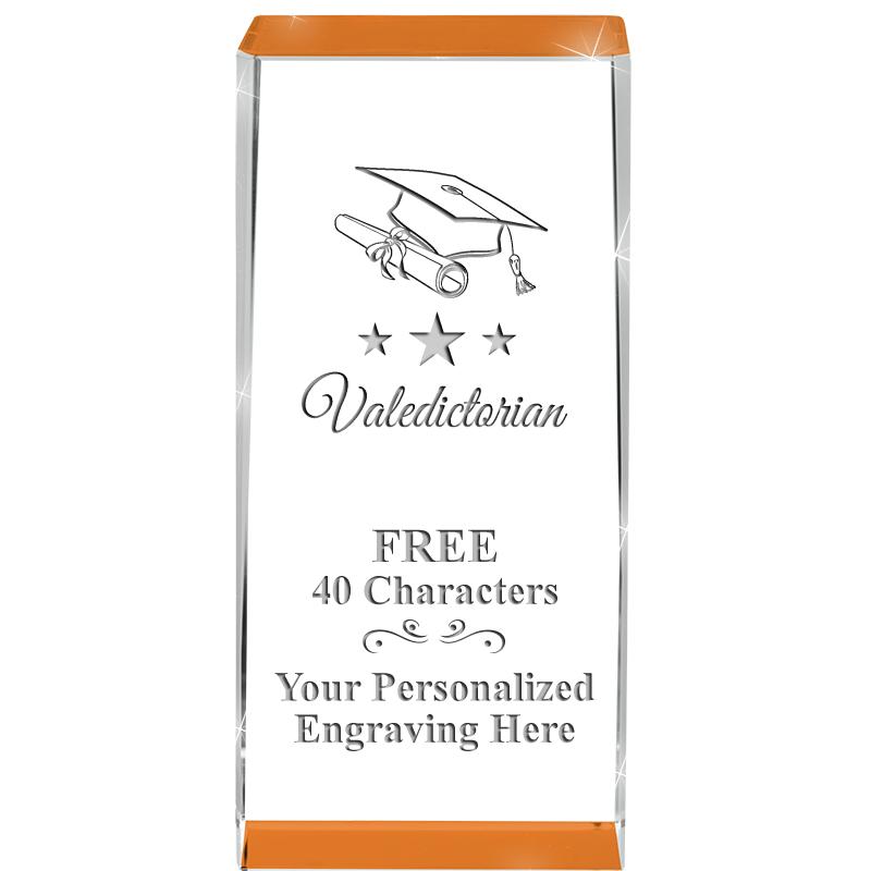 4.5" SPOTLIGHT ORANGE CRYSTAL