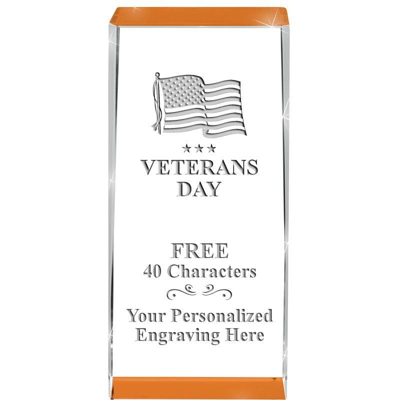 4.5" SPOTLIGHT ORANGE CRYSTAL