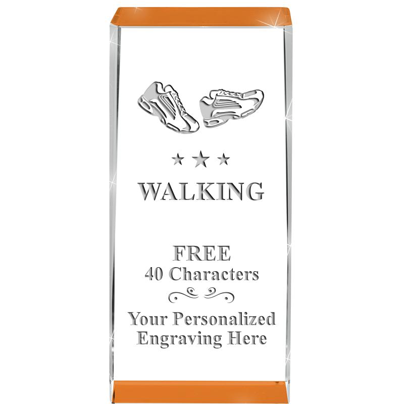 4.5" SPOTLIGHT ORANGE CRYSTAL