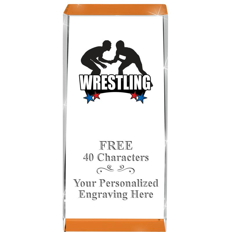 4.5" SPOTLIGHT ORANGE CRYSTAL